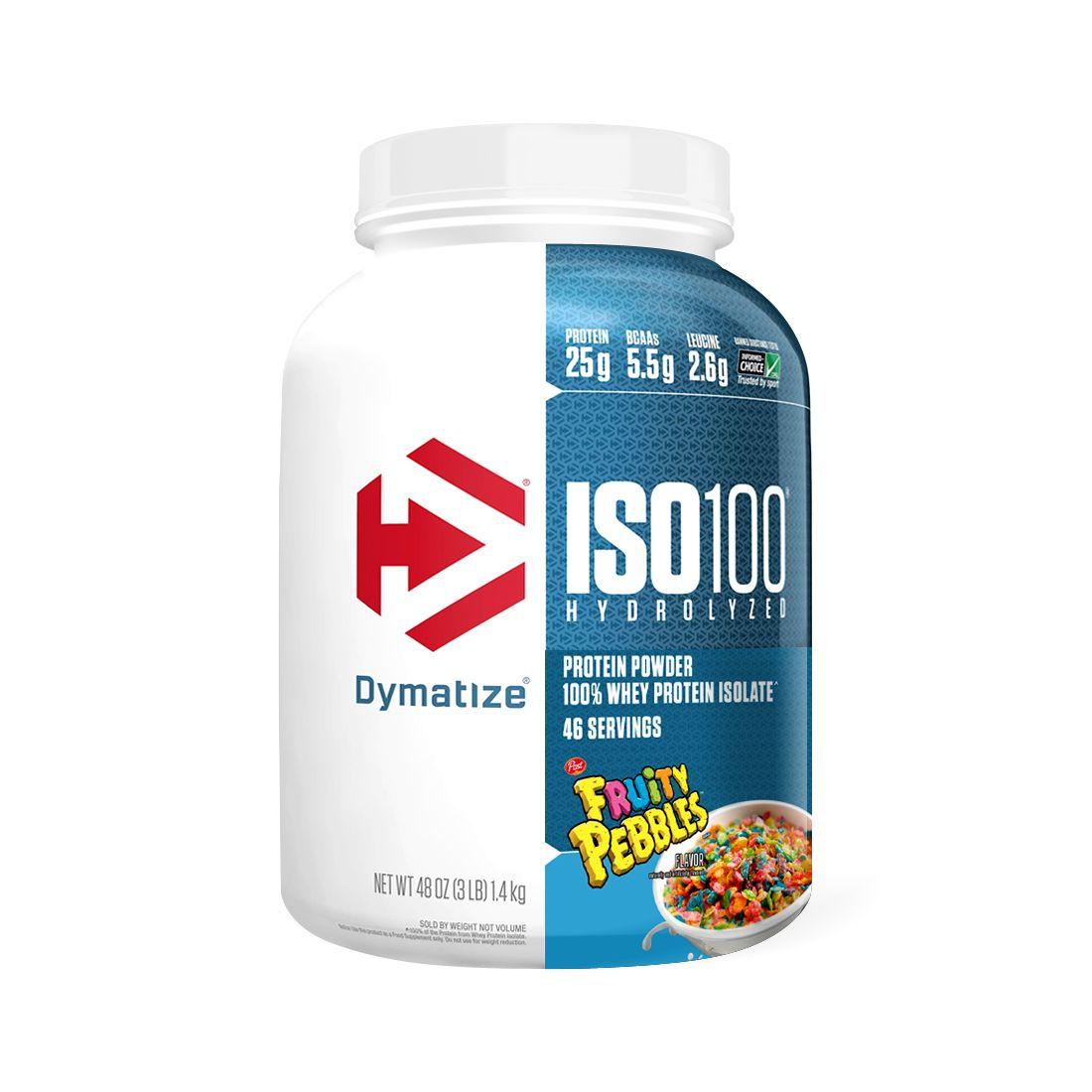 iso 100 3 lbs Fruity Pebbles - Dymatize Nutrition-0
