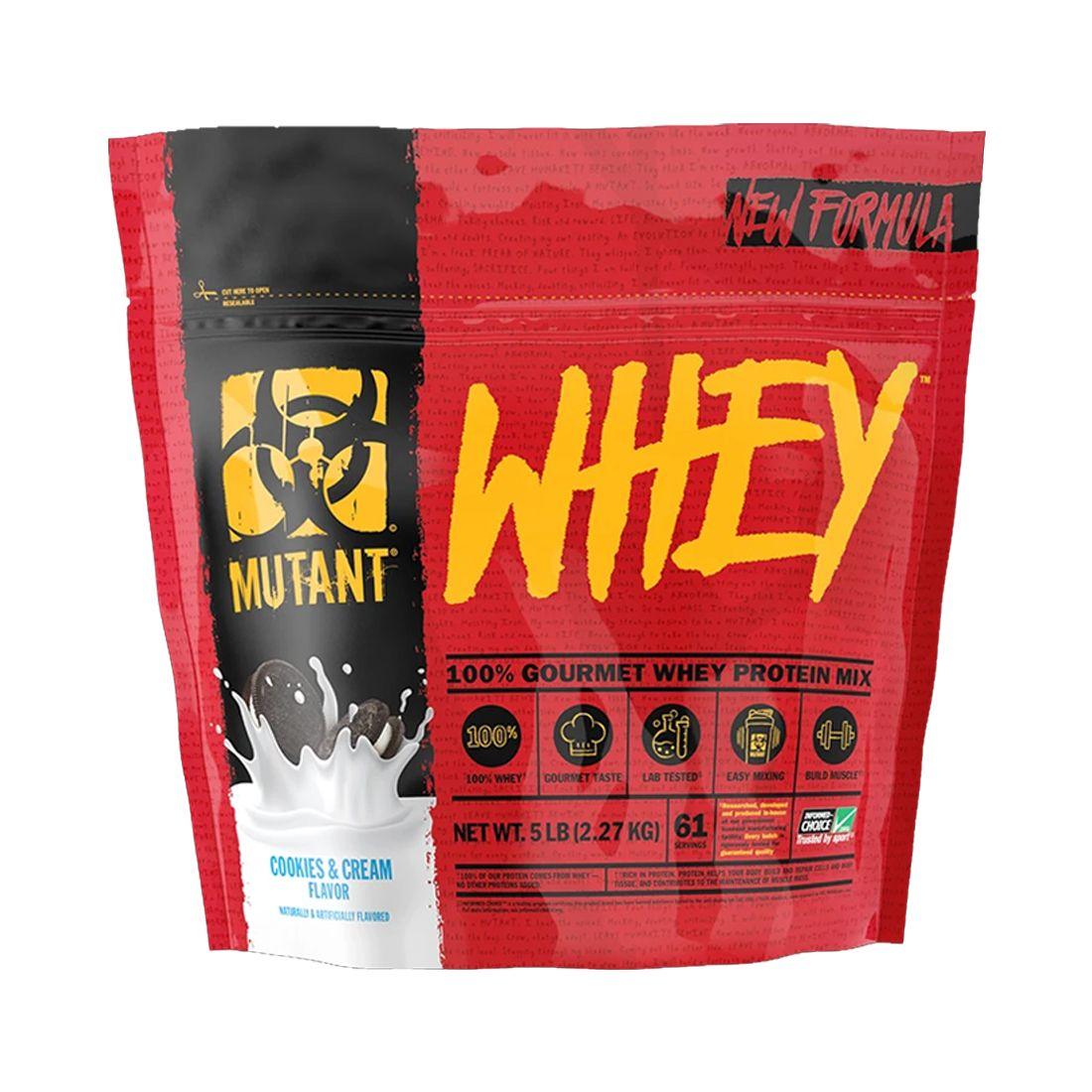 Mutant Whey 5lb - Mutant Cookies and Cream-0