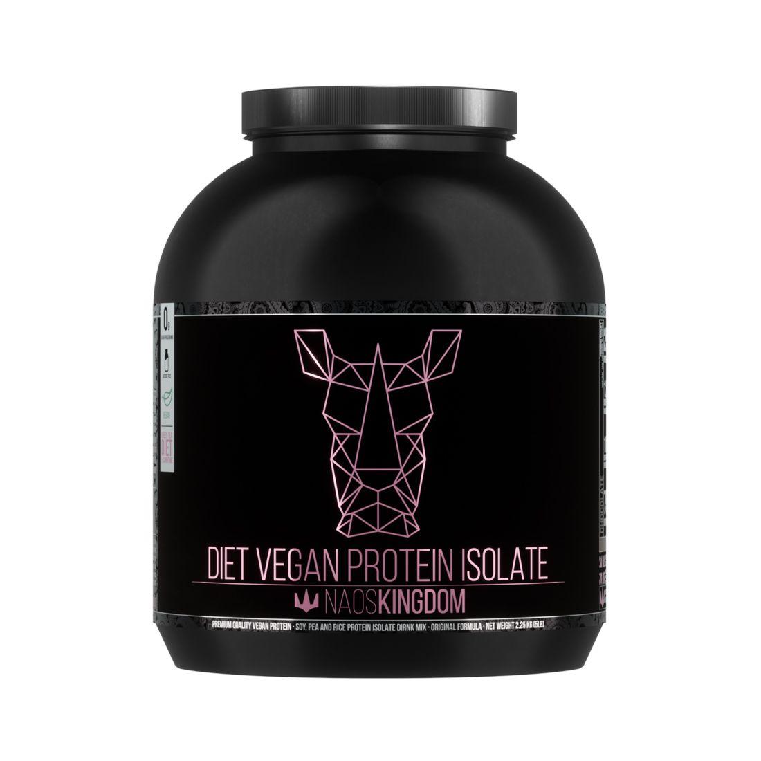 Diet Rhino Vegan Protein Isolate 2,25 kg Naos Kingdom Choco-0