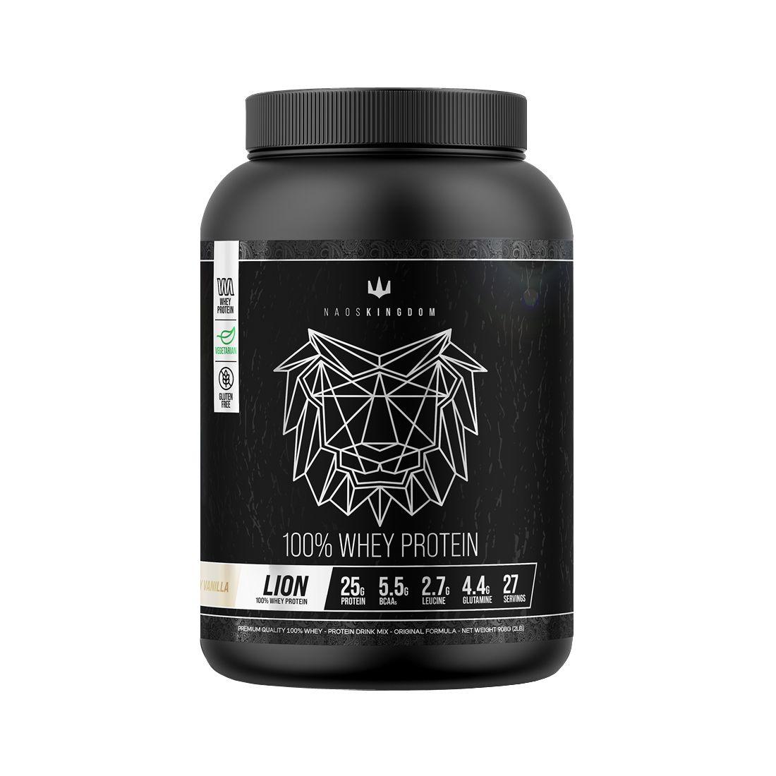 Lion Whey protein  2lbs Vanilla - Naos Kingdom-0