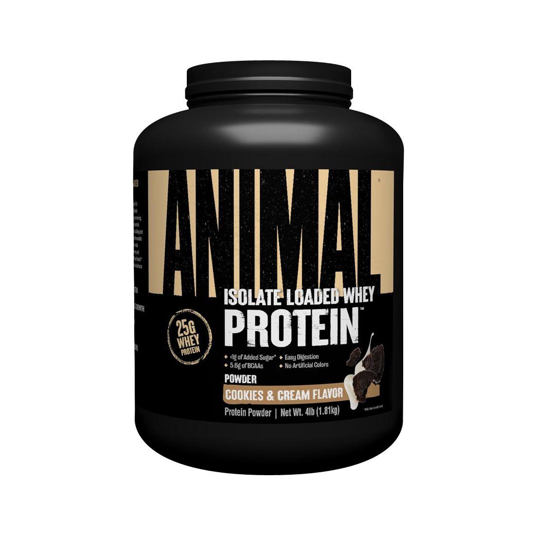 Animal Whey isolate 4lbs Cookies and Cream - Animal-0
