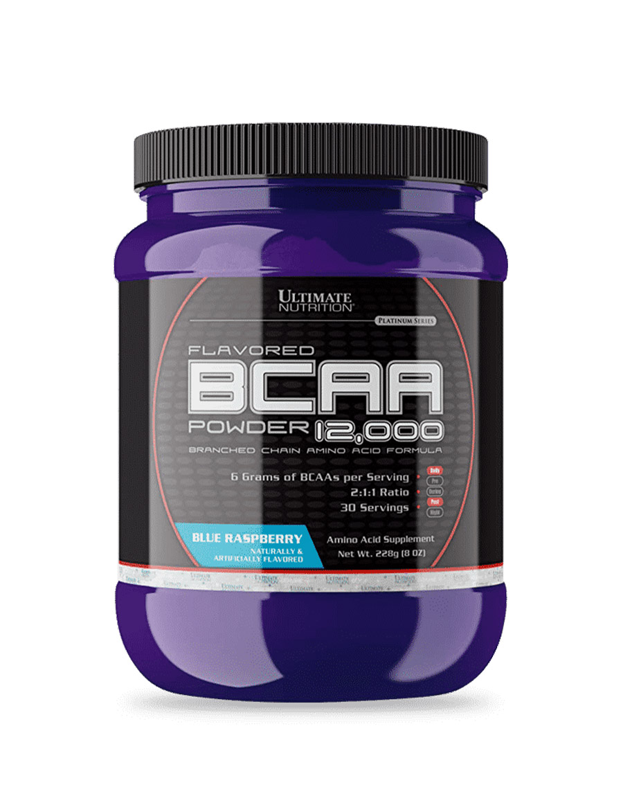 Bcaa powder 12000 30 svs-Ultimat Nutrition Blue Raspberry-0