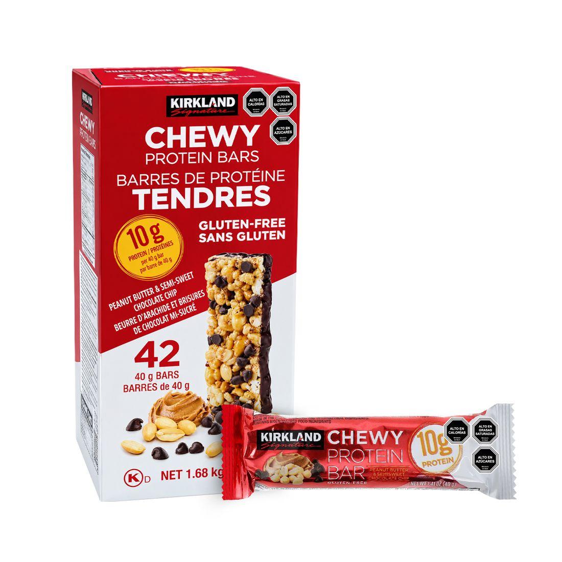 Caja Chewy Protein Bars 42Unid - Kirkland-0