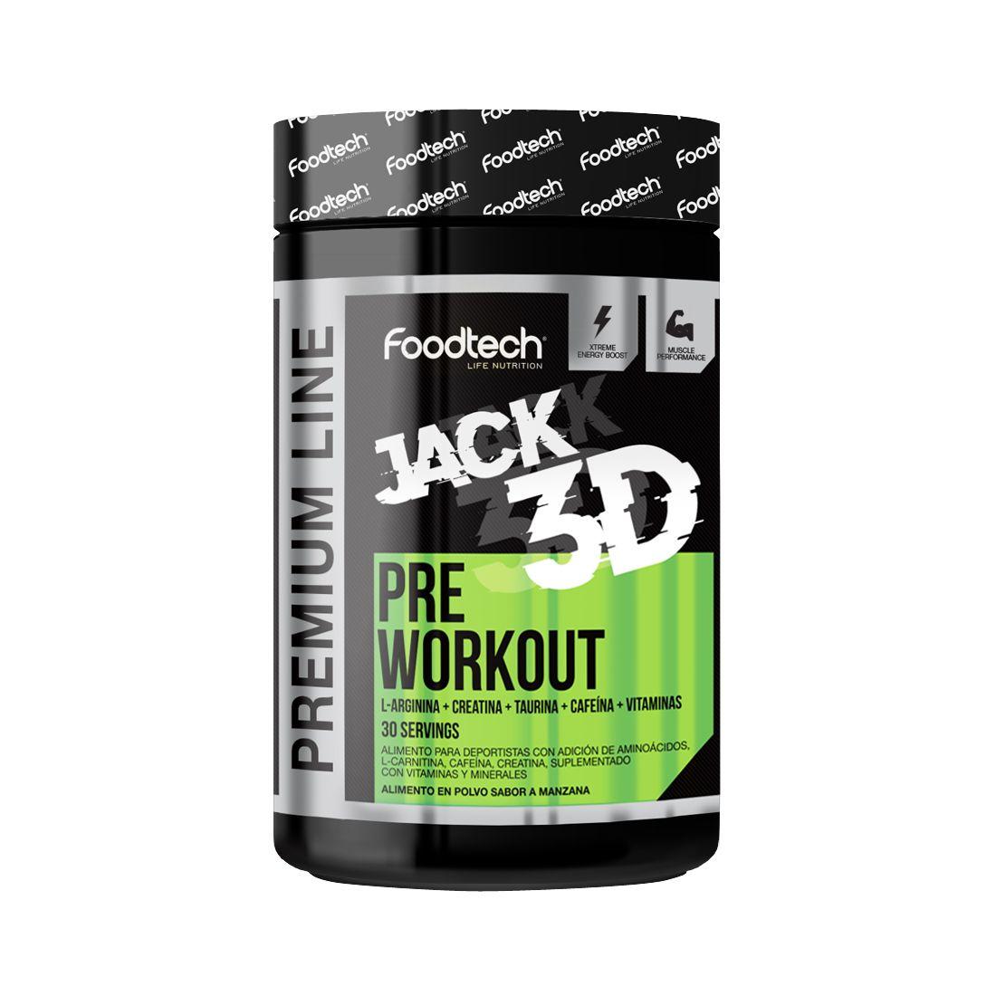 Pre-Entreno Premium Line 600g - Foodtech-0
