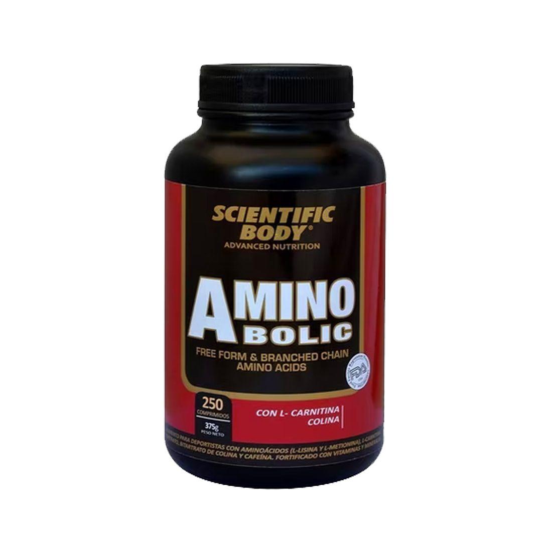 Amino Bolic Powder C-m 186 Gr - Scientific Body-0