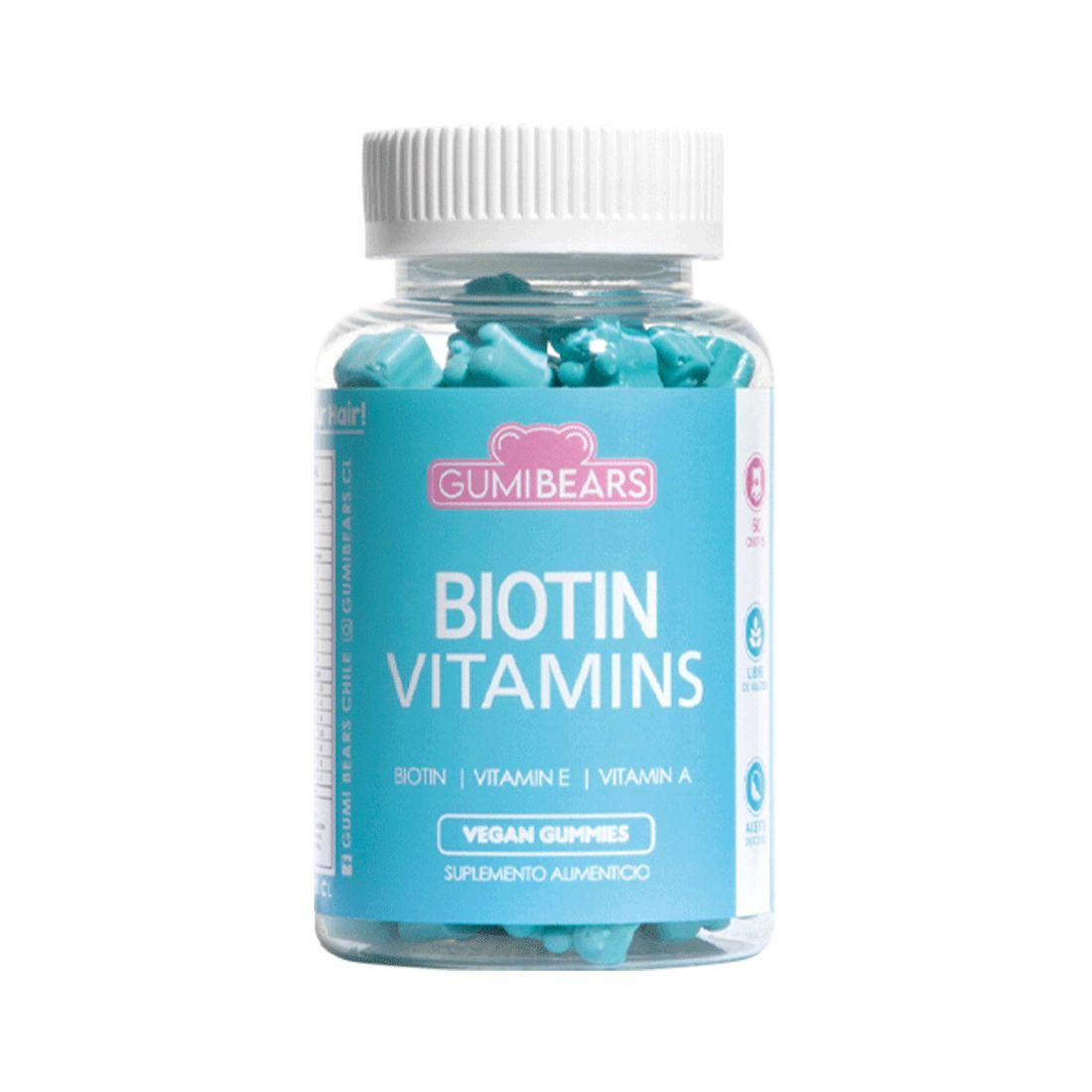 Biotin Vitamins 60 Bears-0