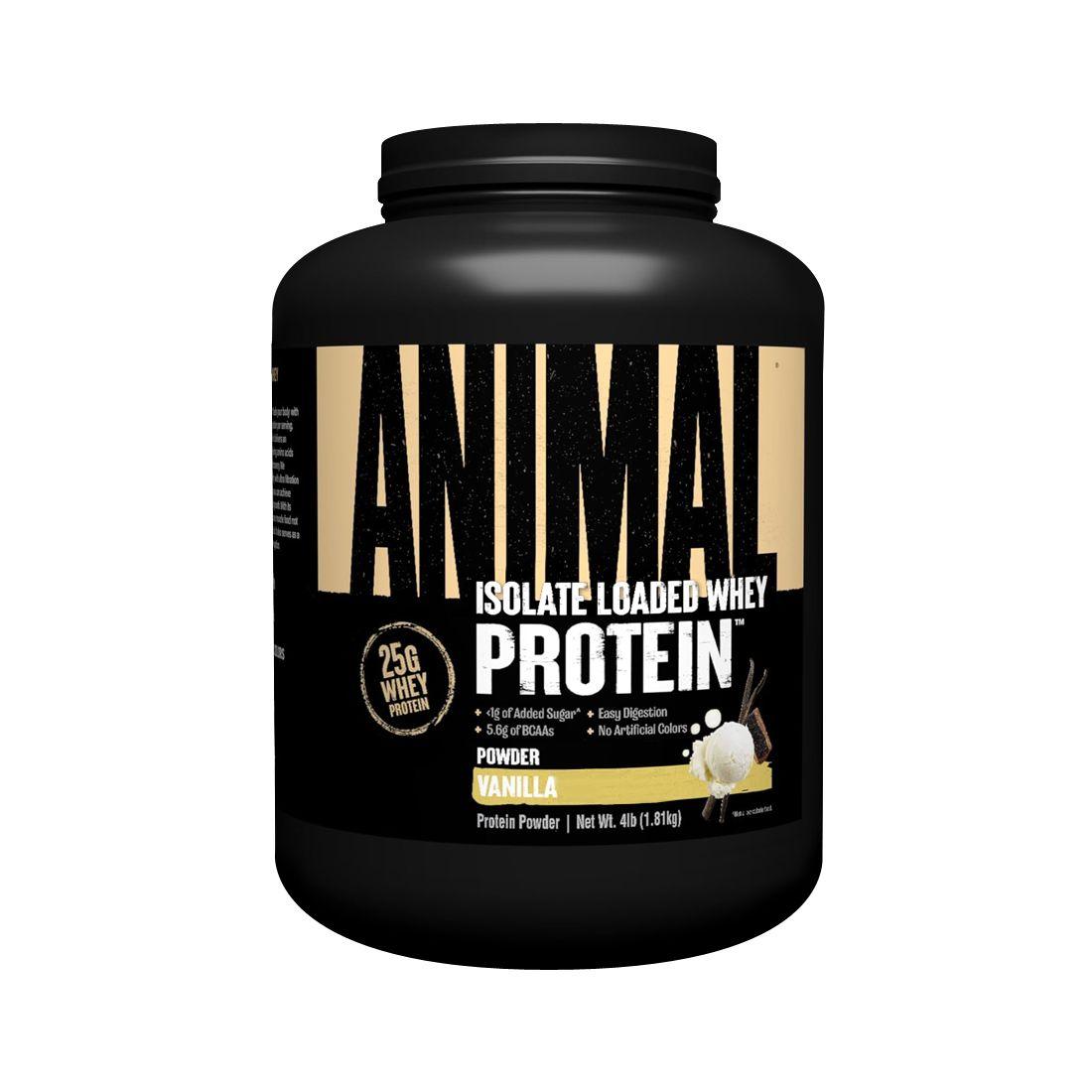 Animal Whey isolate 4lbs Vainilla - Animal-0