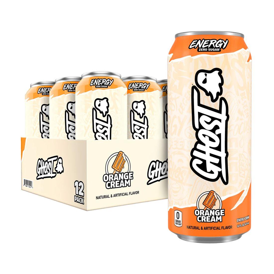 Caja Energy Zero Sugar 12uni Orange Cream - Ghost-0