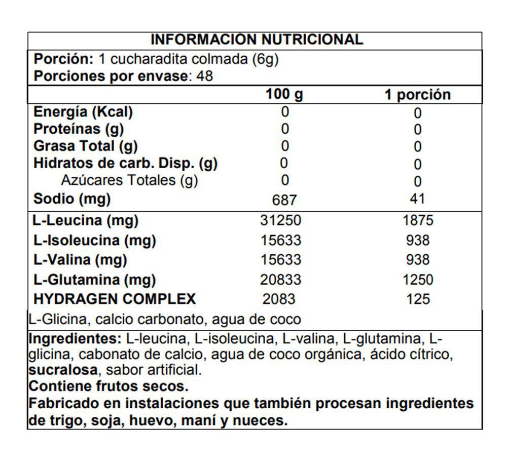 BCAA + Glutamine 30 svs - Forzagen Blue Raz-1