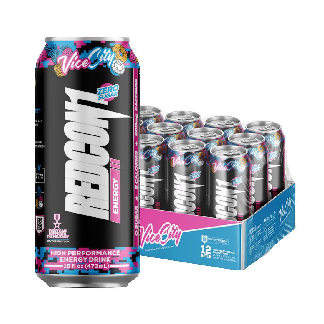 Caja High P. Energy 12 Unid Vice City - Redcon1-0
