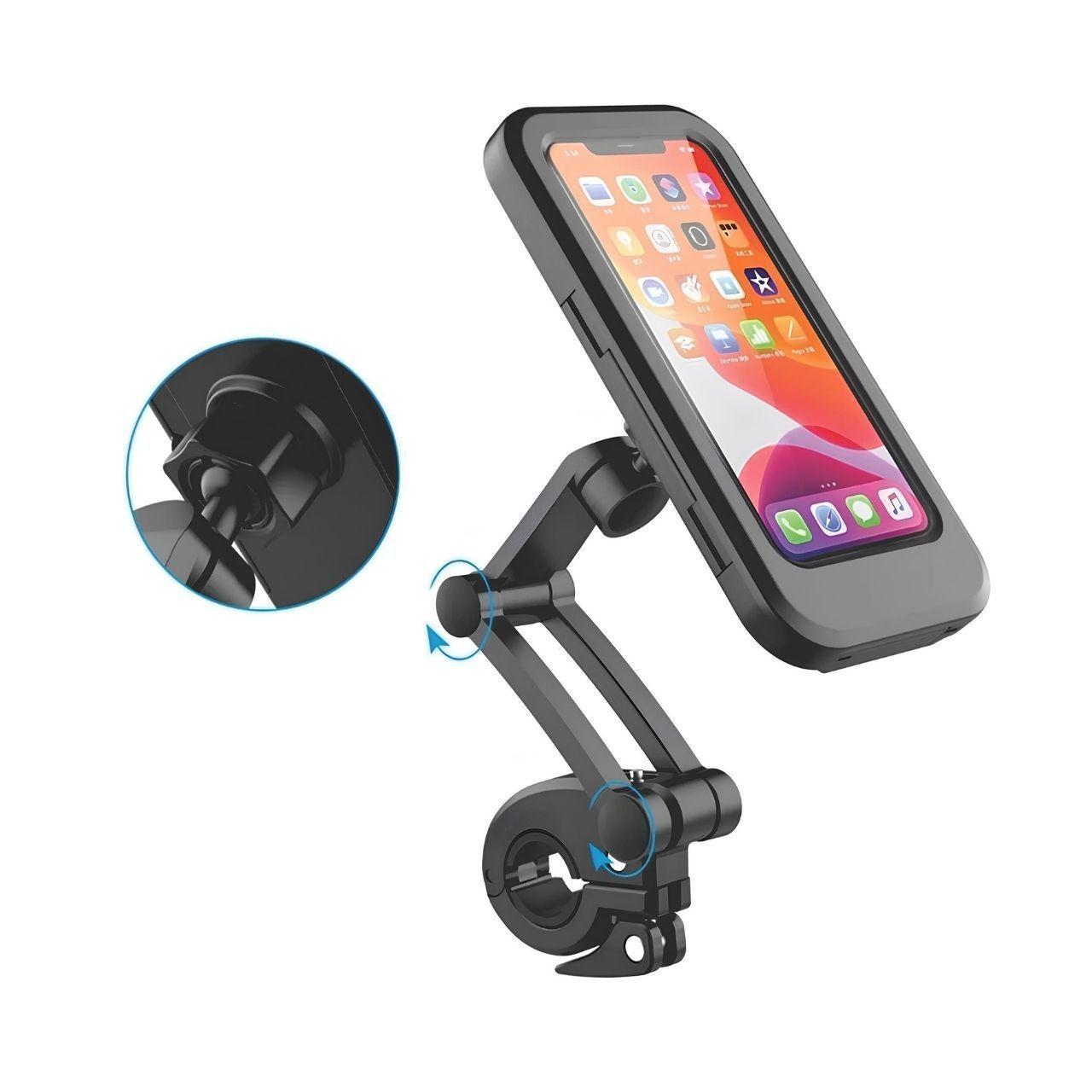 Soporte Smartphone 360° Magnético Para Bicicleta Y Moto-2