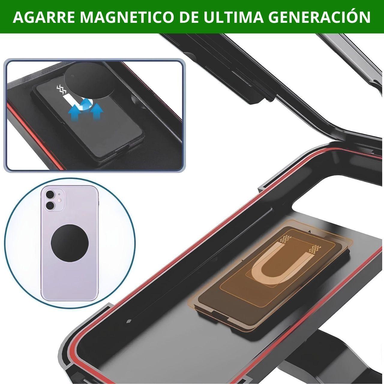 Soporte Smartphone 360° Magnético Para Bicicleta Y Moto-5