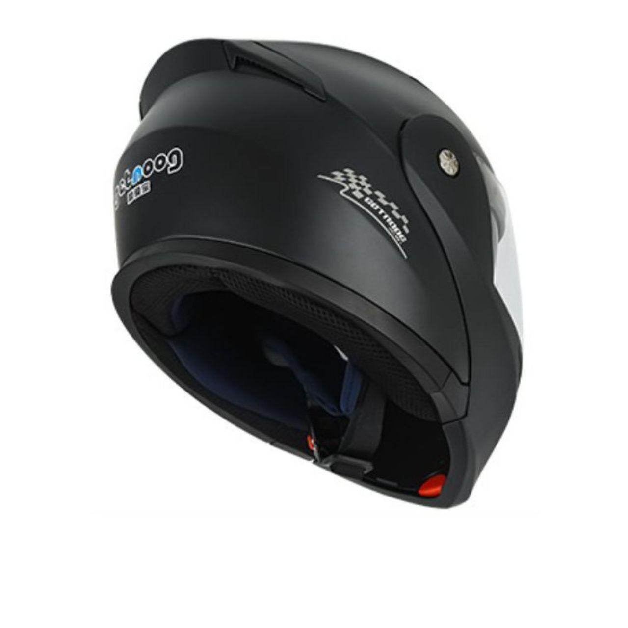 Casco Moto Getnoog Kuqibao Con Bluetooth K20 - Negro Mate-2