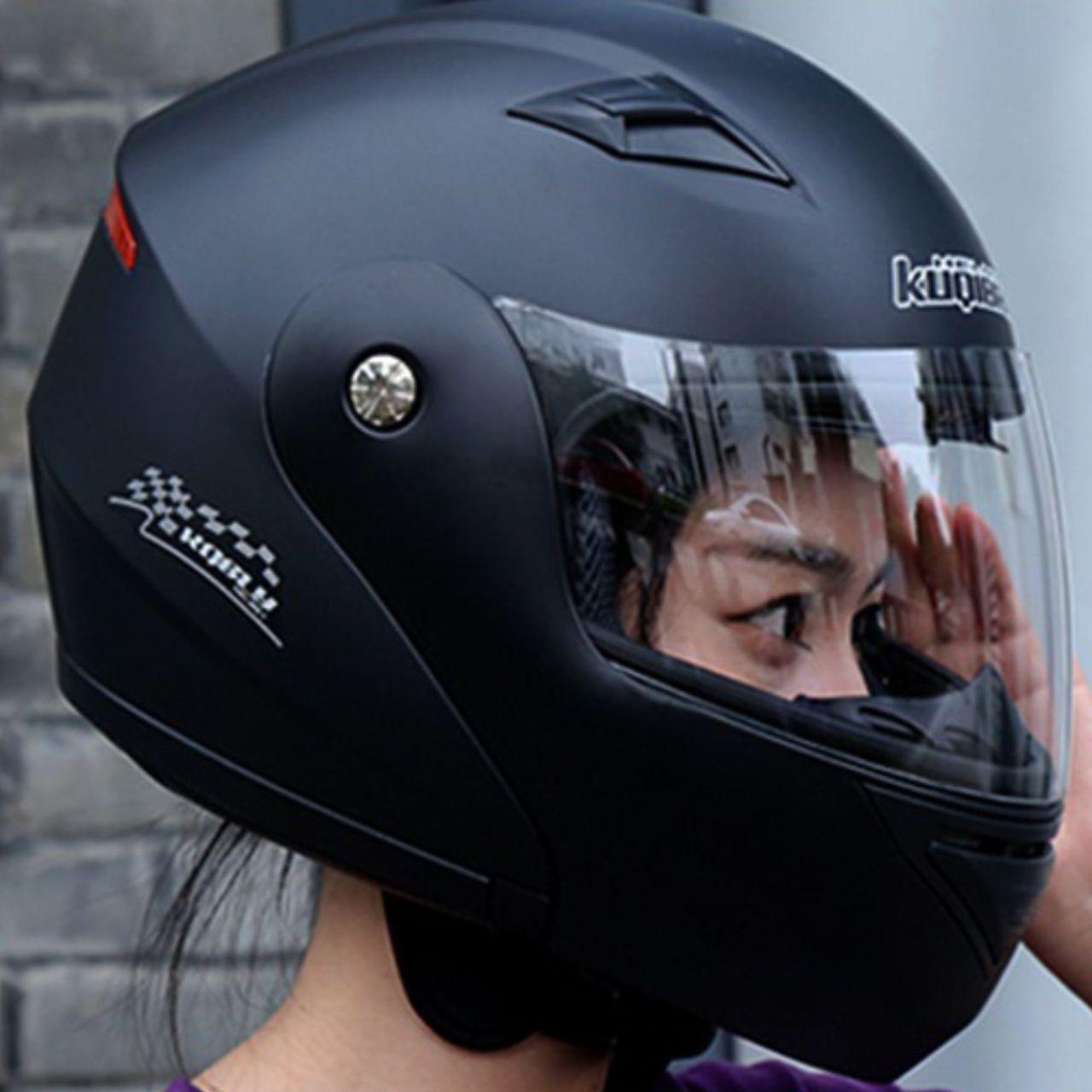 Casco Moto Getnoog Kuqibao Con Bluetooth K10 - Negro-2
