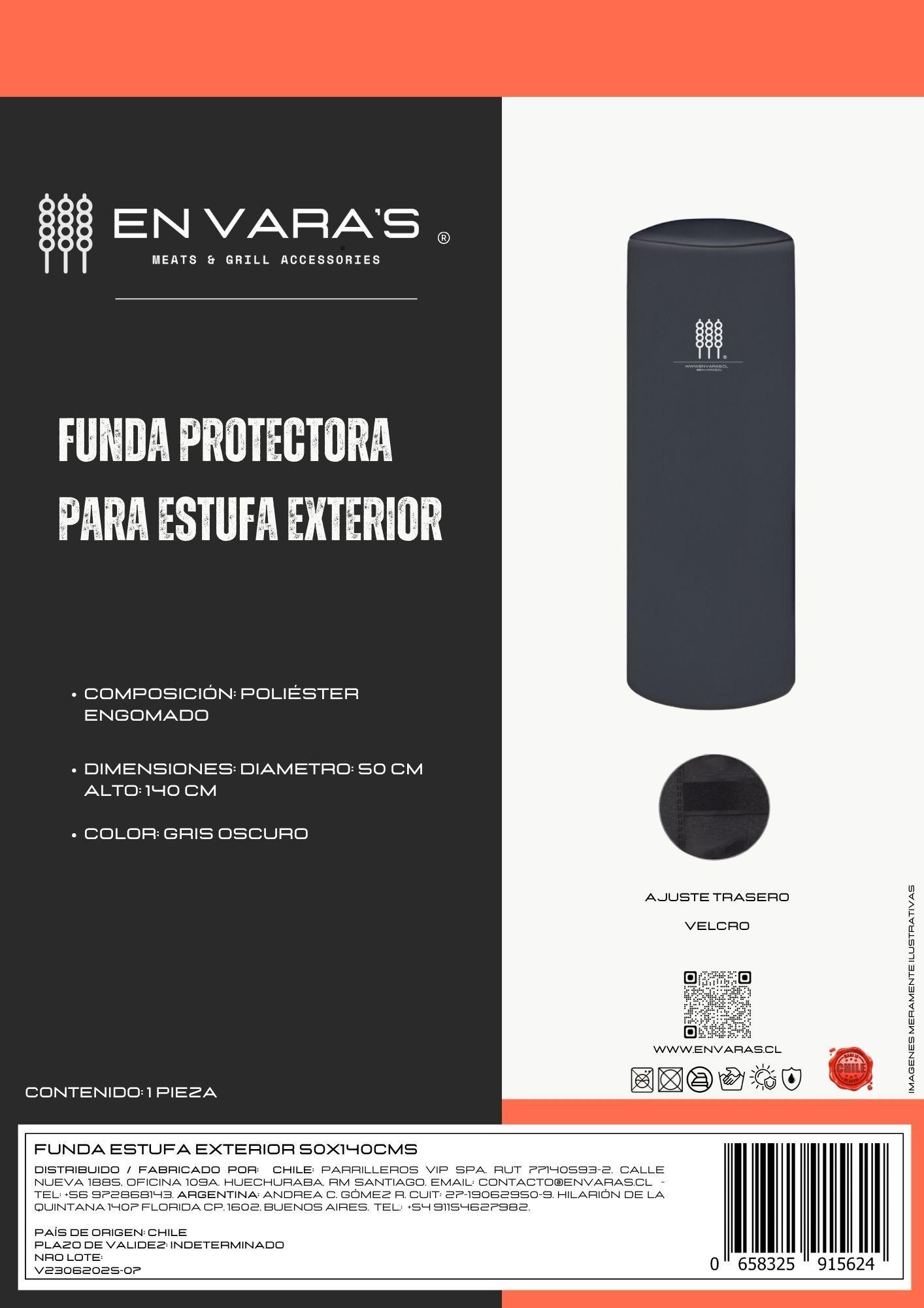 Funda para Estufa gas de exteriores -2