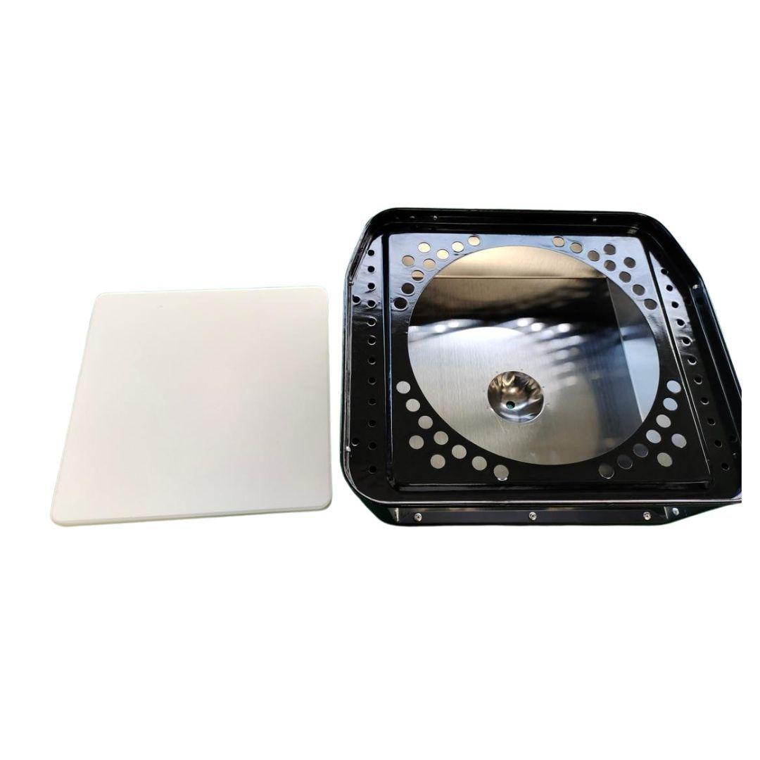 Mini horno para pizza 30 cms En Vara`s Meats & Grill-6