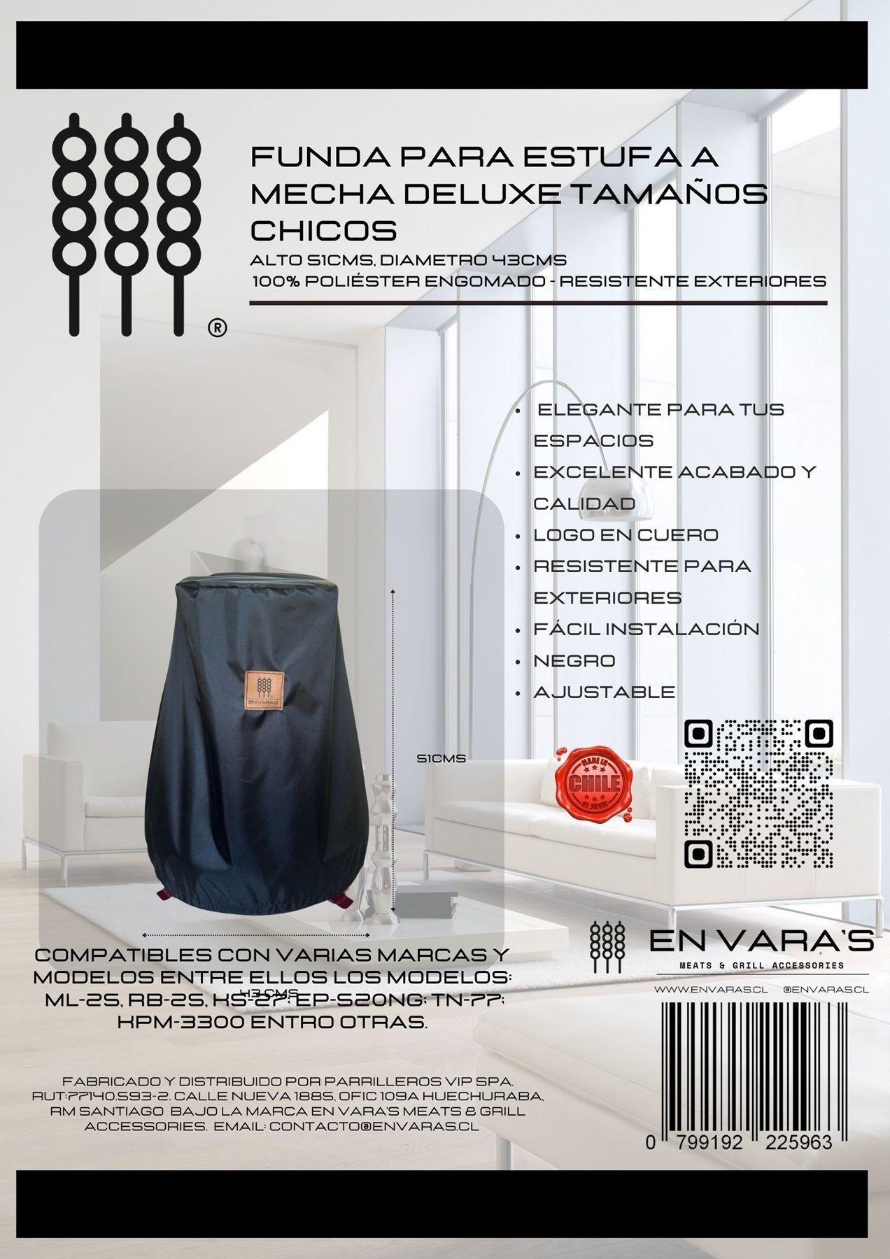Funda para Estufa A Mecha Deluxe Tamaños chicos-4