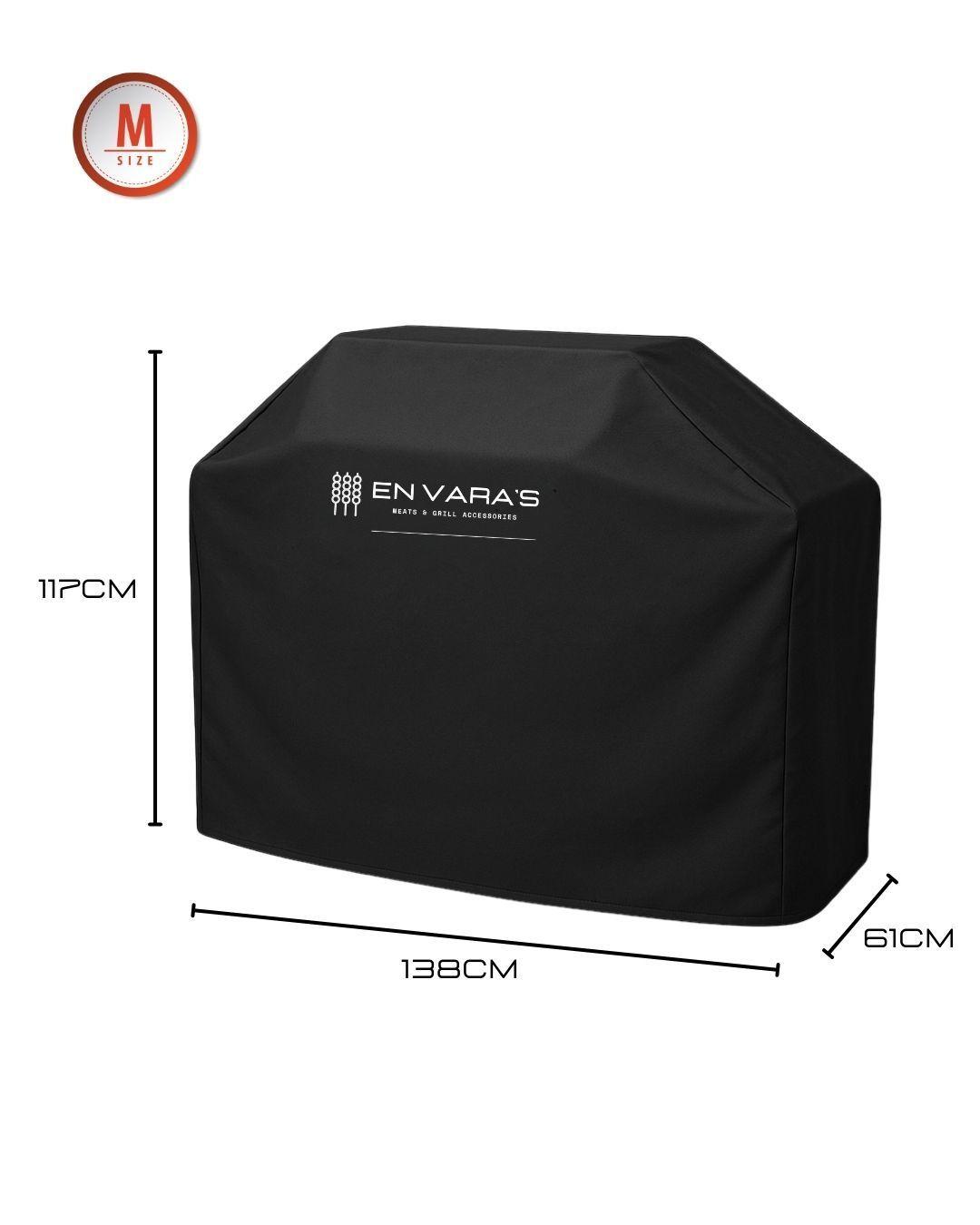Funda cobertor para parrilla / parrillera 3-4 quemadores. Talla M -  water & sun proof-2