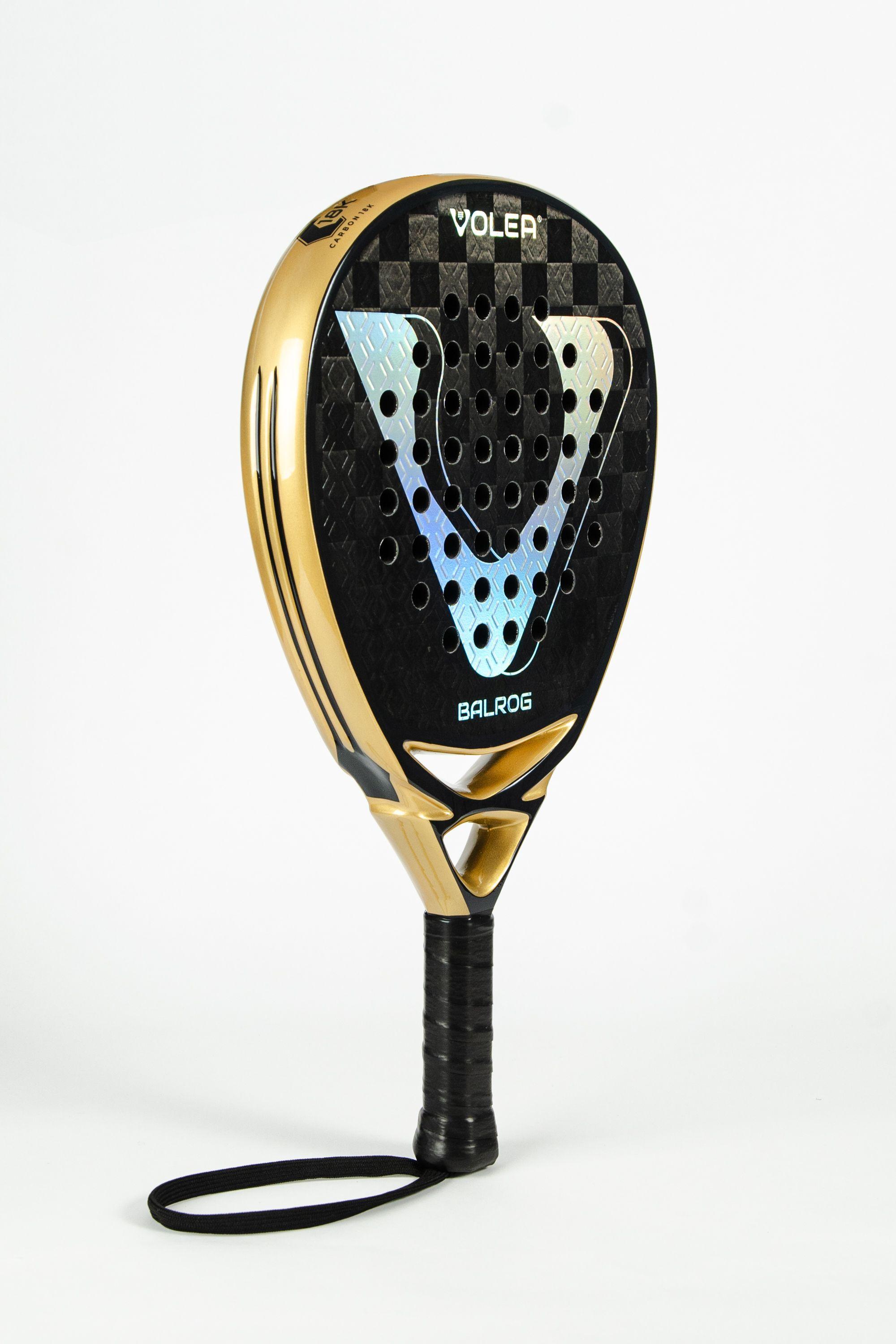 PALA PADEL MODELO BALROG 18K DIAMANTE DORADA -3