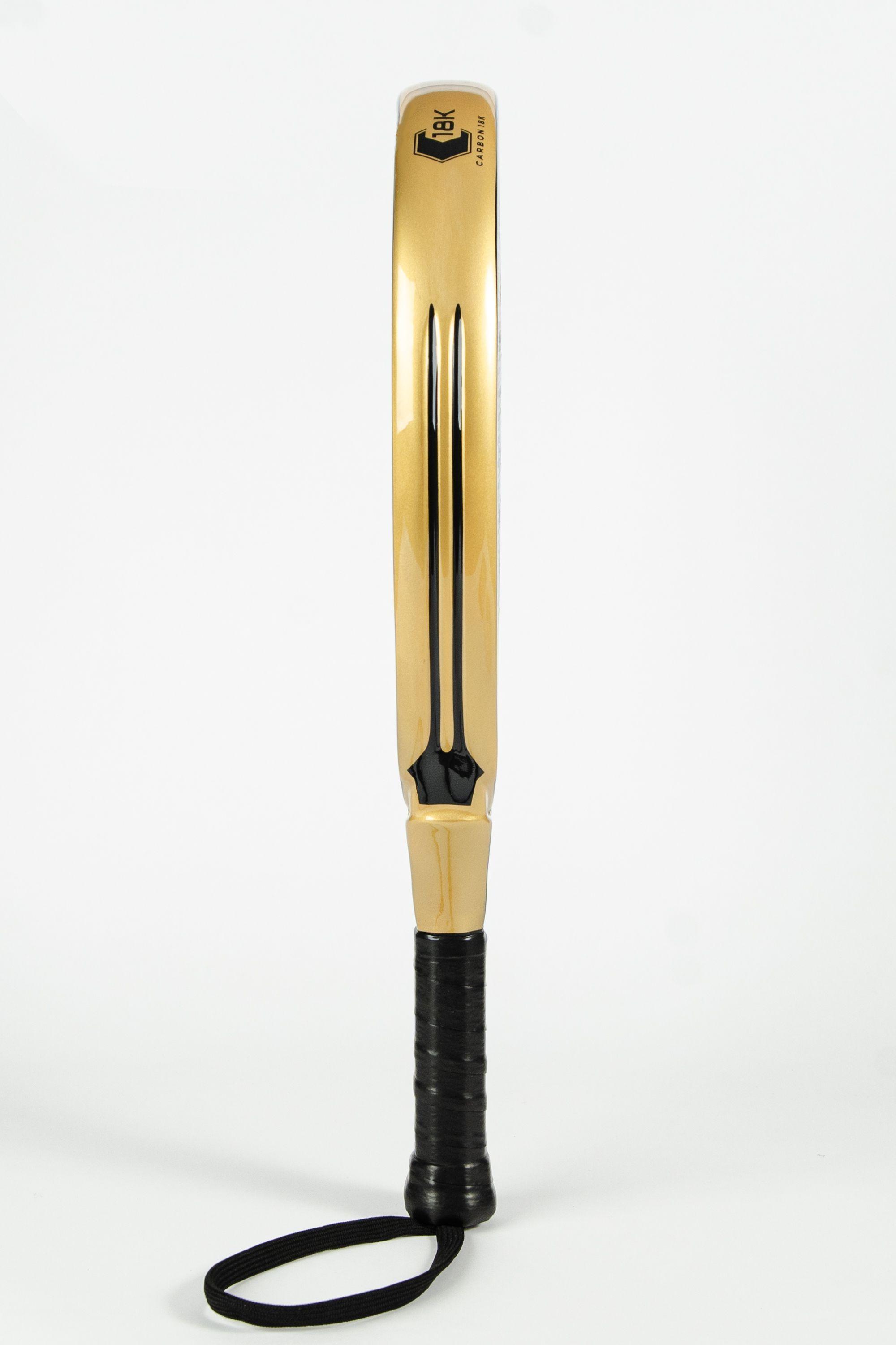 PALA PADEL MODELO BALROG 18K DIAMANTE DORADA -4