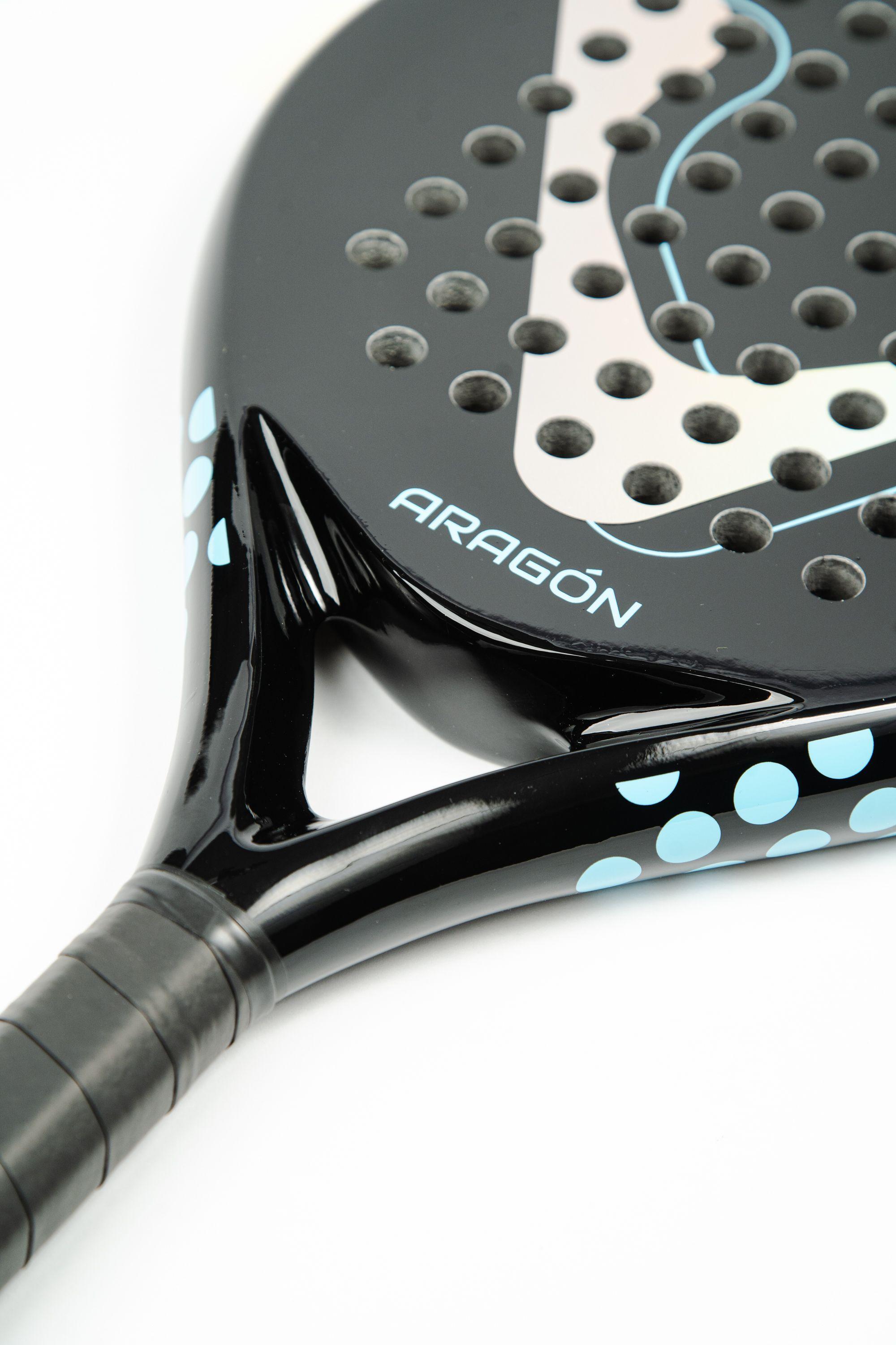 PALA PADEL MODELO ARAGON 100% CARBONO-3