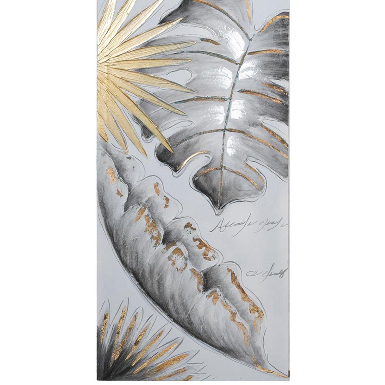 Cuadro Decorativo Belice Gold 120 x 40-1