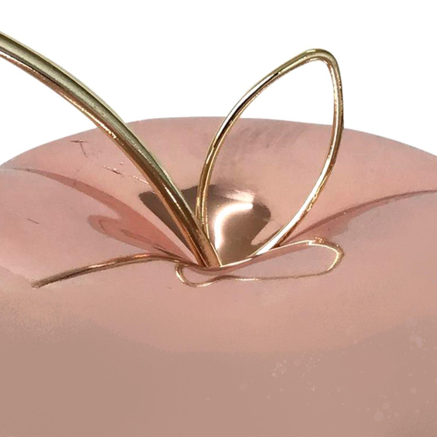Figura Decorativa Manzana Copper-1