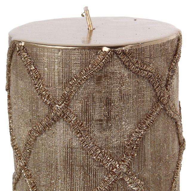 Vela Decorativa Broderie Ambar-2