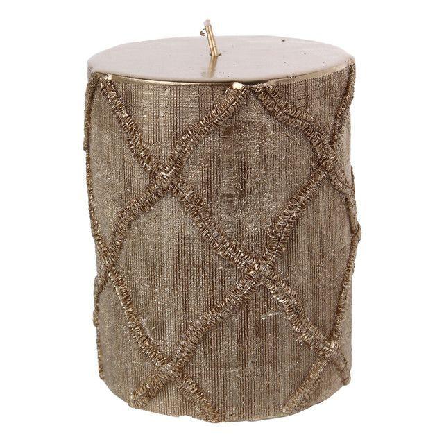 Vela Decorativa Broderie Ambar-0
