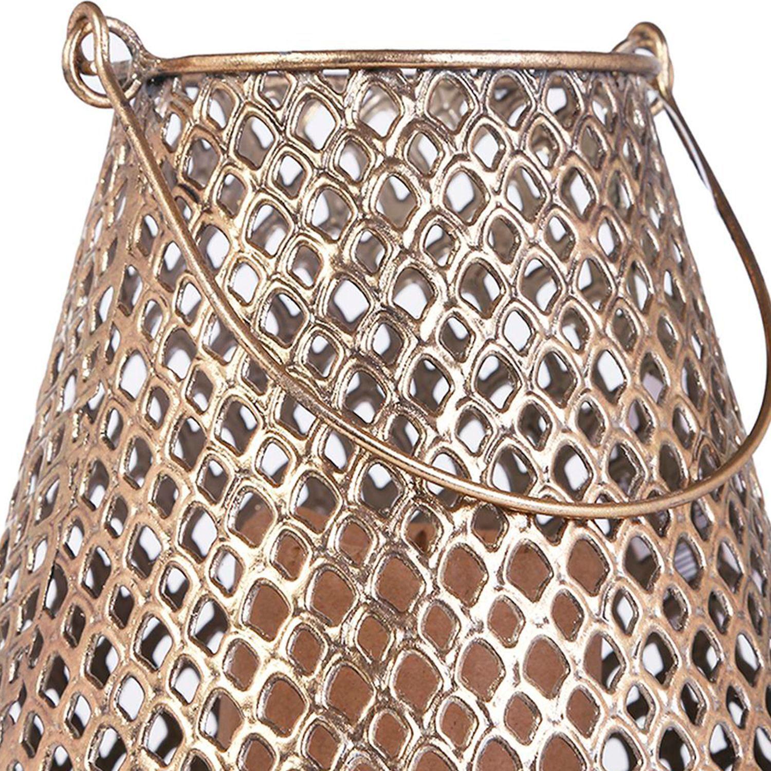 Candelero Decorativo Cesena Gold-2