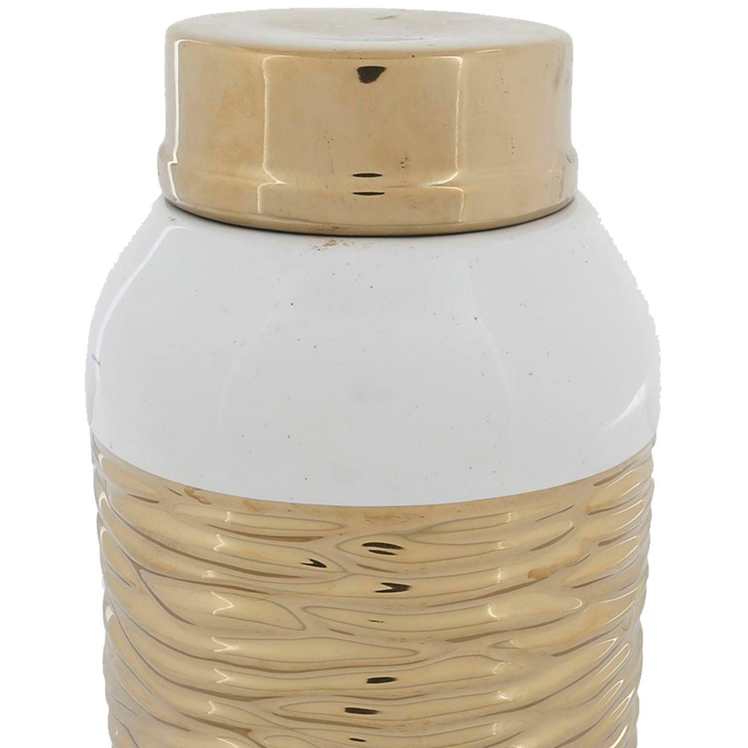 Anfora Decorativa Marsella Gold Mediana-2
