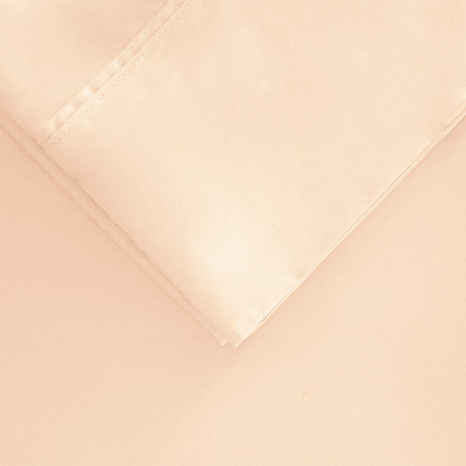 Juego de Sabanas T144 Lisa Beige 2 Pzas-2