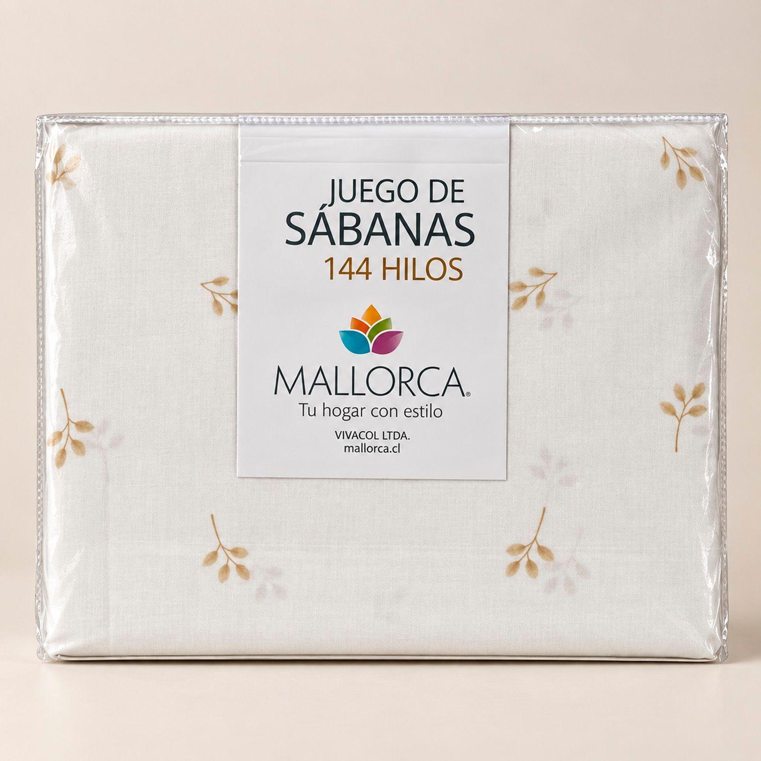 Juego Sábana 144 Hilos SuperKing Atelier Cream-1