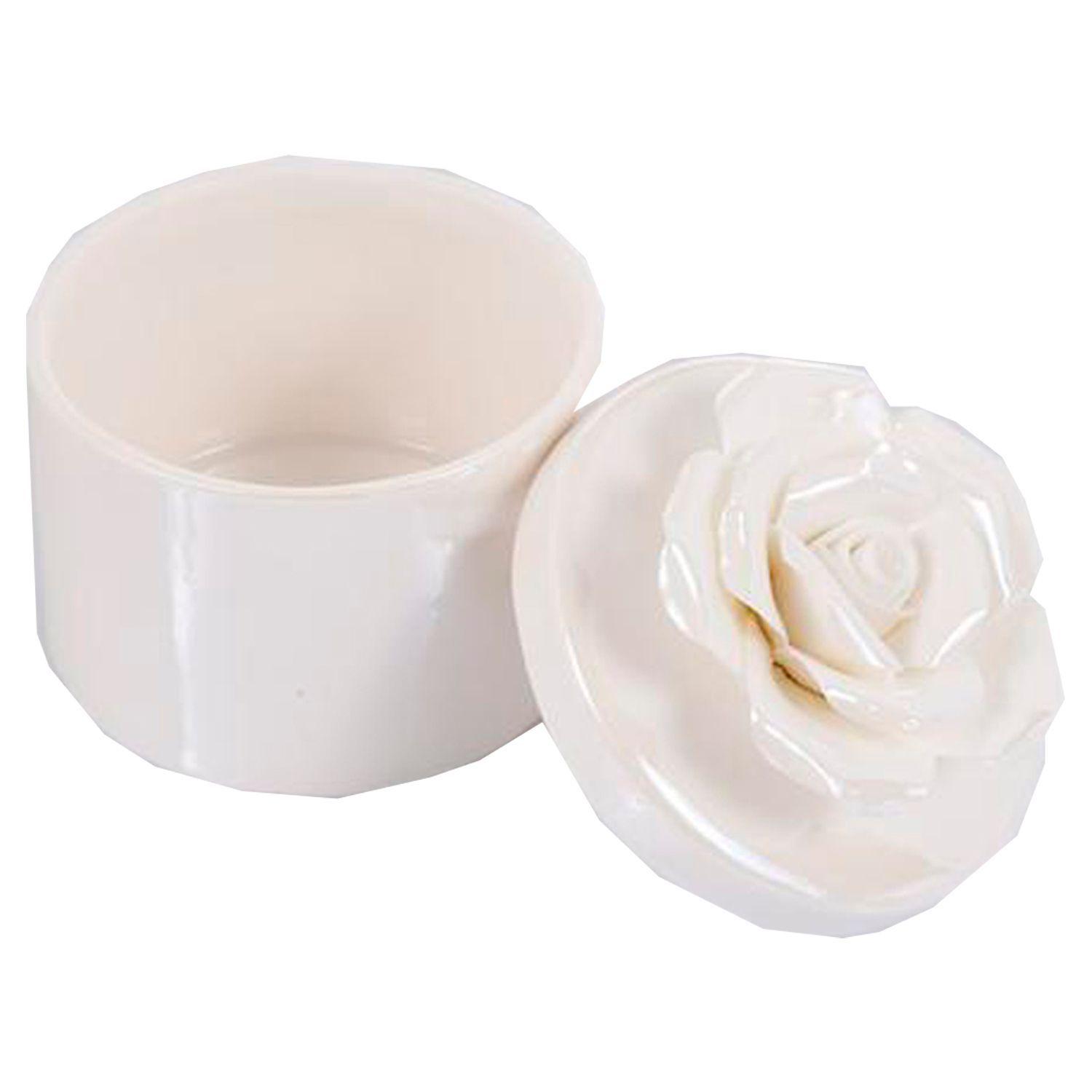 Joyero Decorativo Tapa Rosa Nakar-2