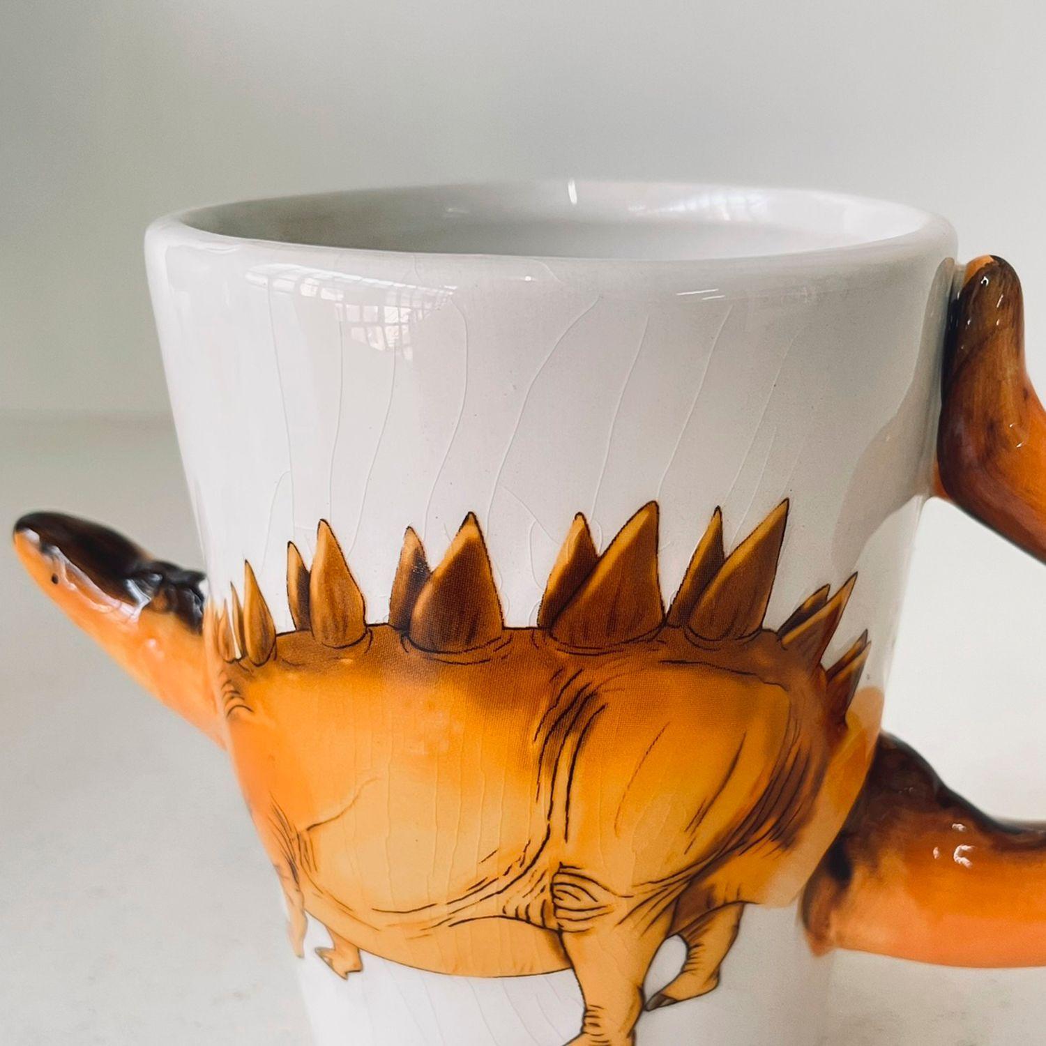 Tazón Decorativo Dino Estegosaurio-3