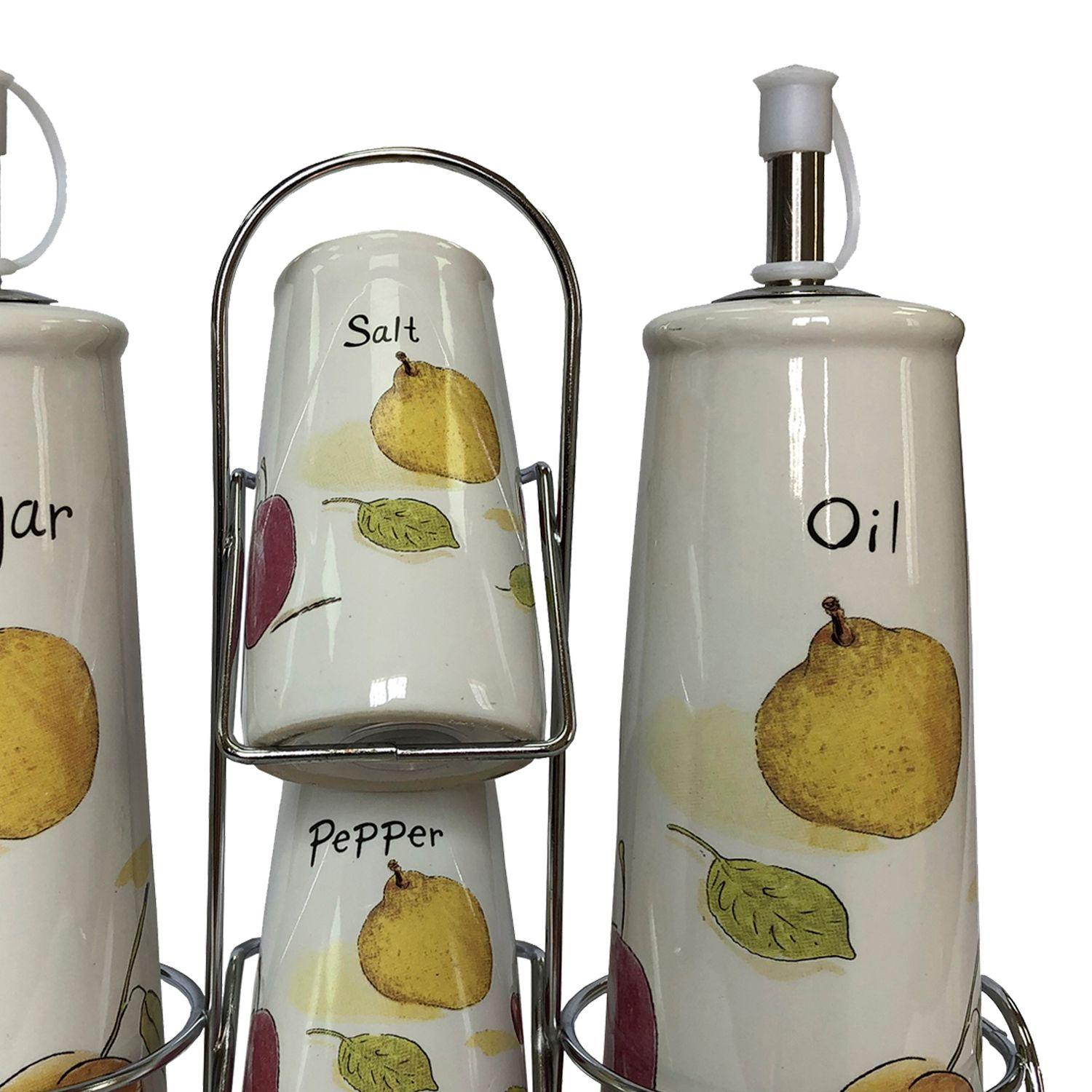 Set de Alcuza Frutas 5 Piezas-2