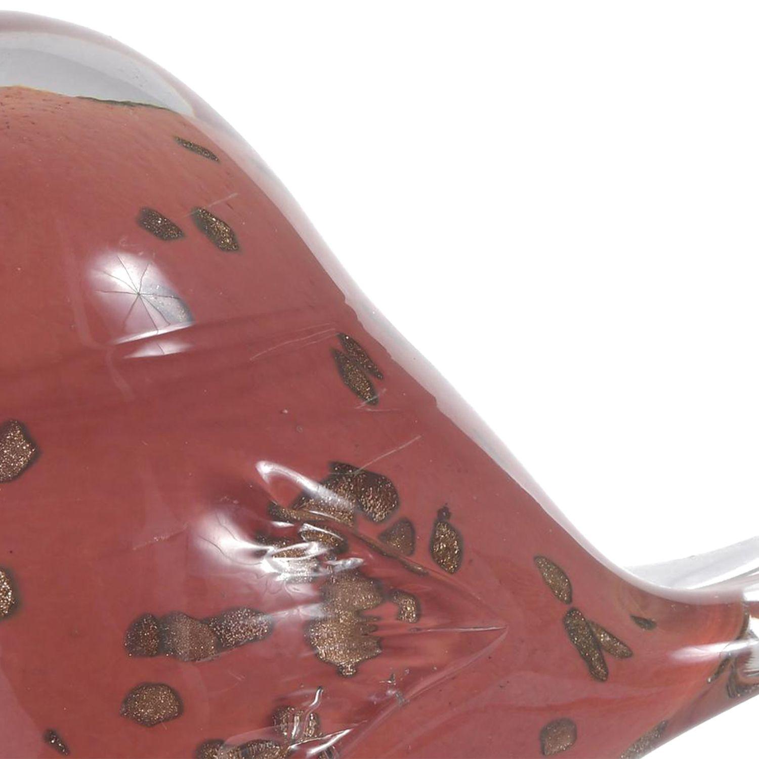 Figura Decorativa Pajaro Bordeaux-2