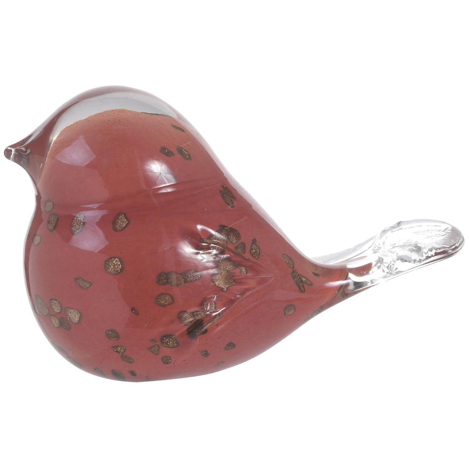 Figura Decorativa Pajaro Bordeaux-3