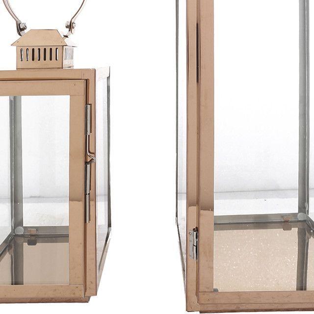 Juego Fanales Decorativo Liverpool Cobre 2 Pzas-1