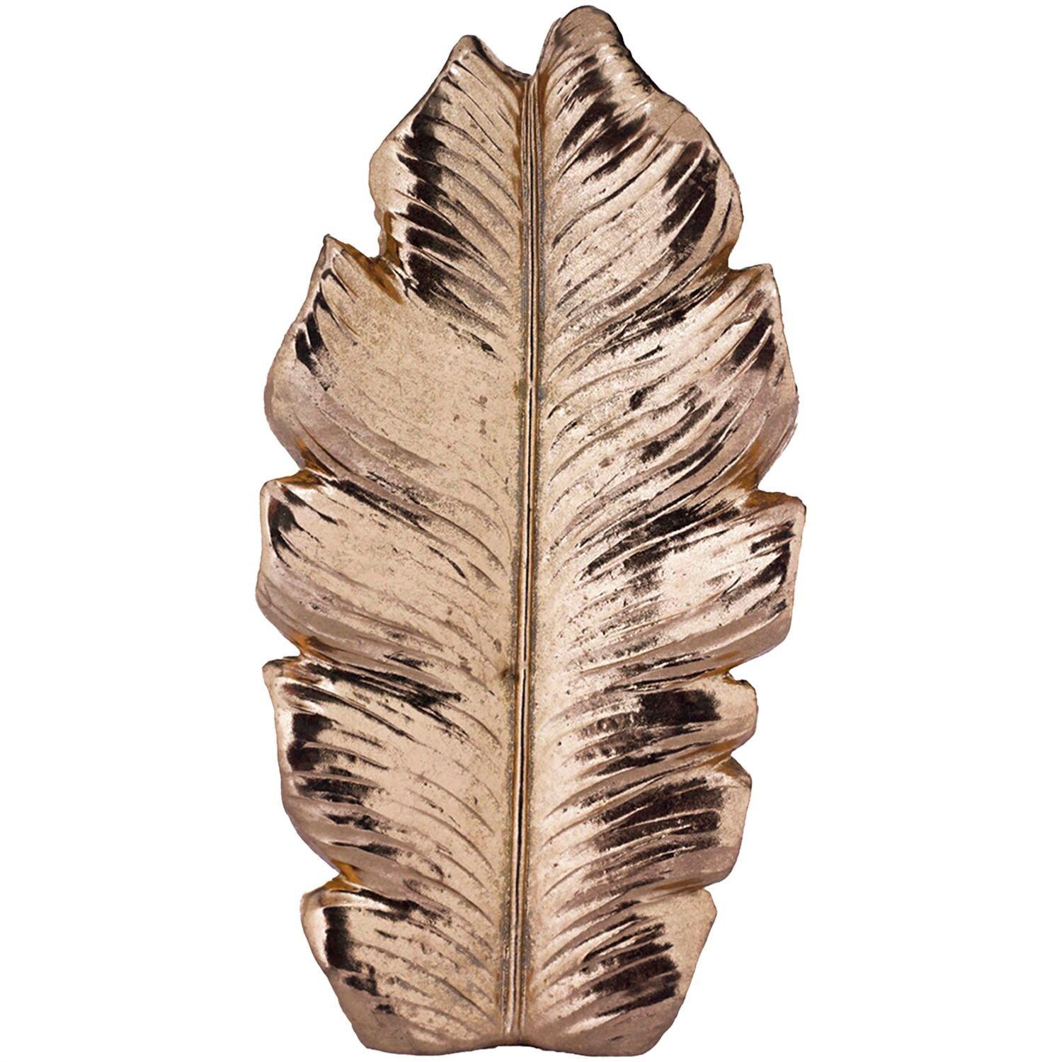 Figura Decorativa Hoja Grande-0