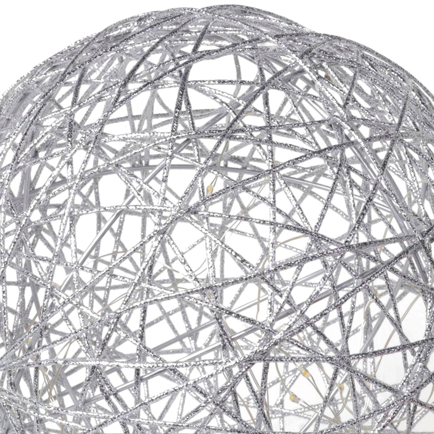 Esfera Luminosa Luces Led Silver-2