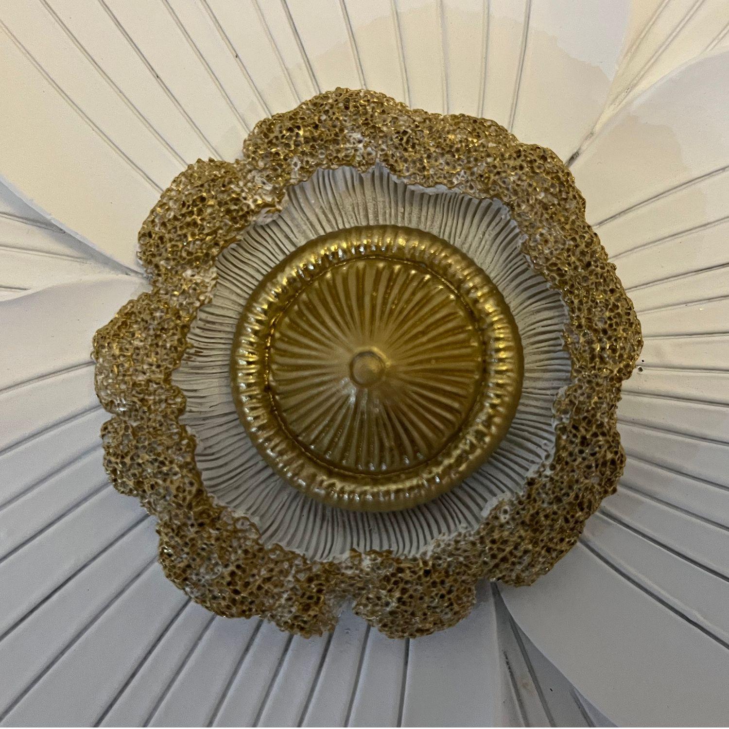 Placa Mural Decorativa Flor de Loto Mediana-4