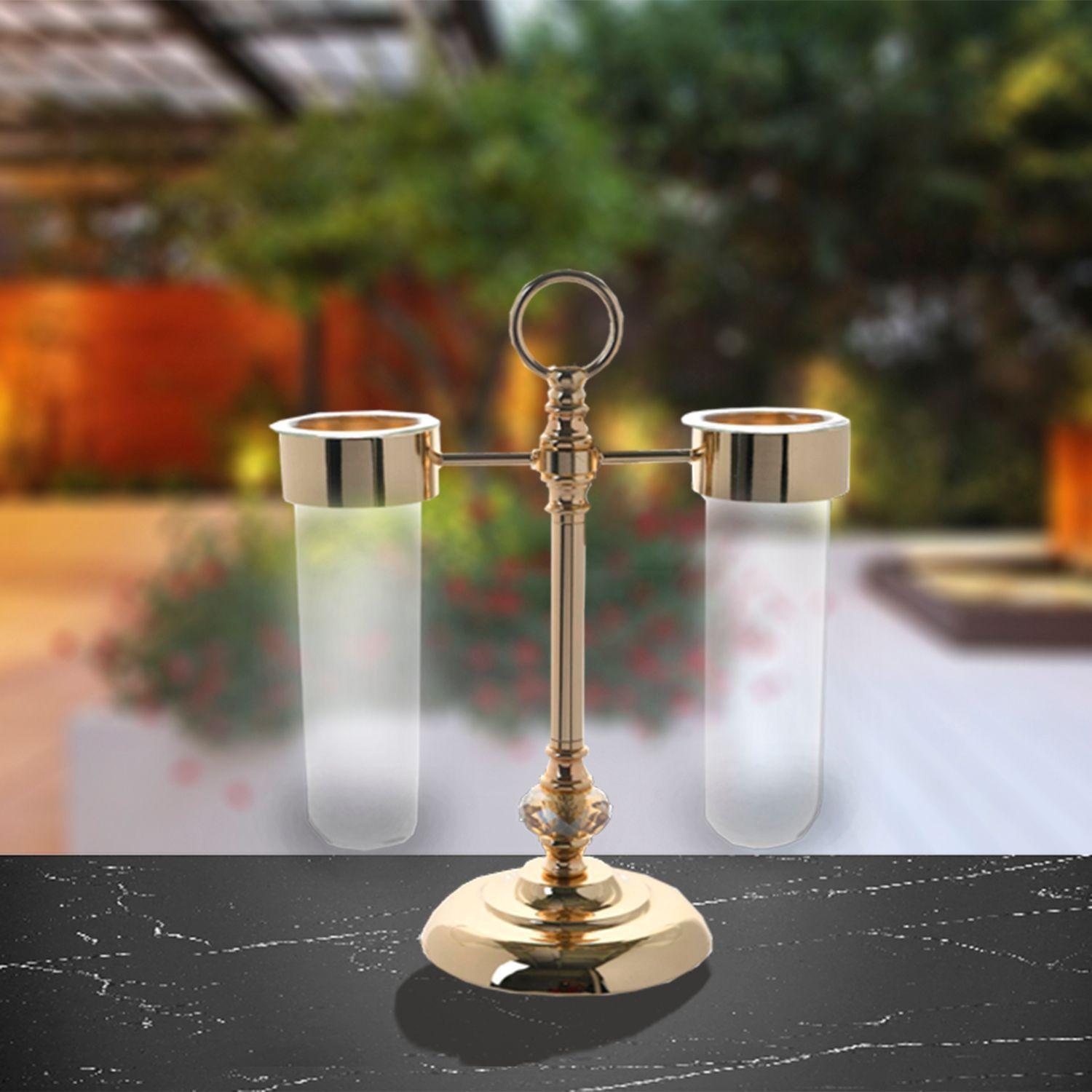 Centro de Mesa Decorativo Auxerre Gold-3