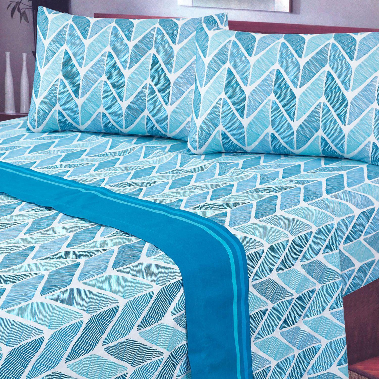 Juegos de Sabanas T144 Superking Indianap Turqu-3