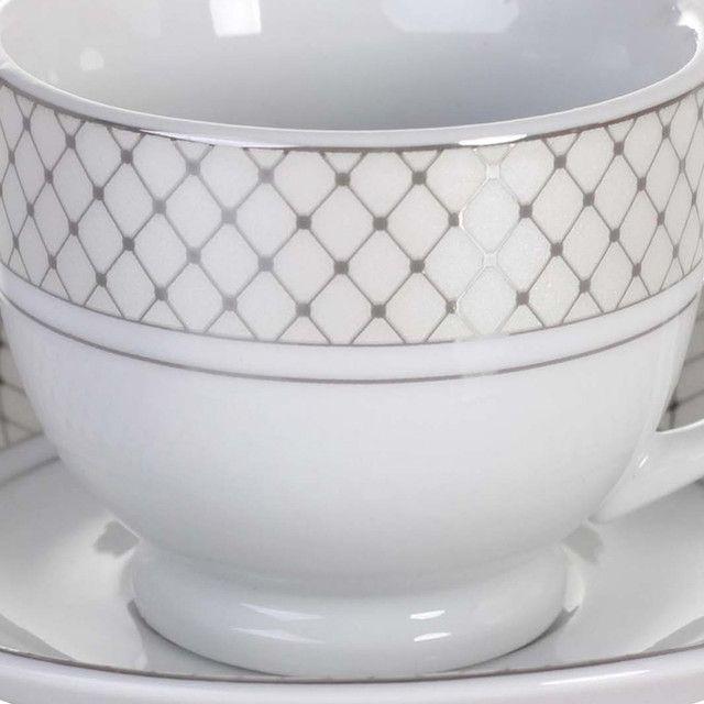 Juego de Tazas Café Florencia Silver 12 Piezas-1