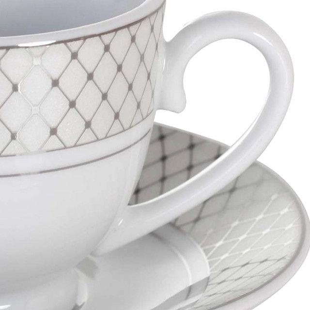 Juego de Tazas Café Florencia Silver 12 Piezas-2