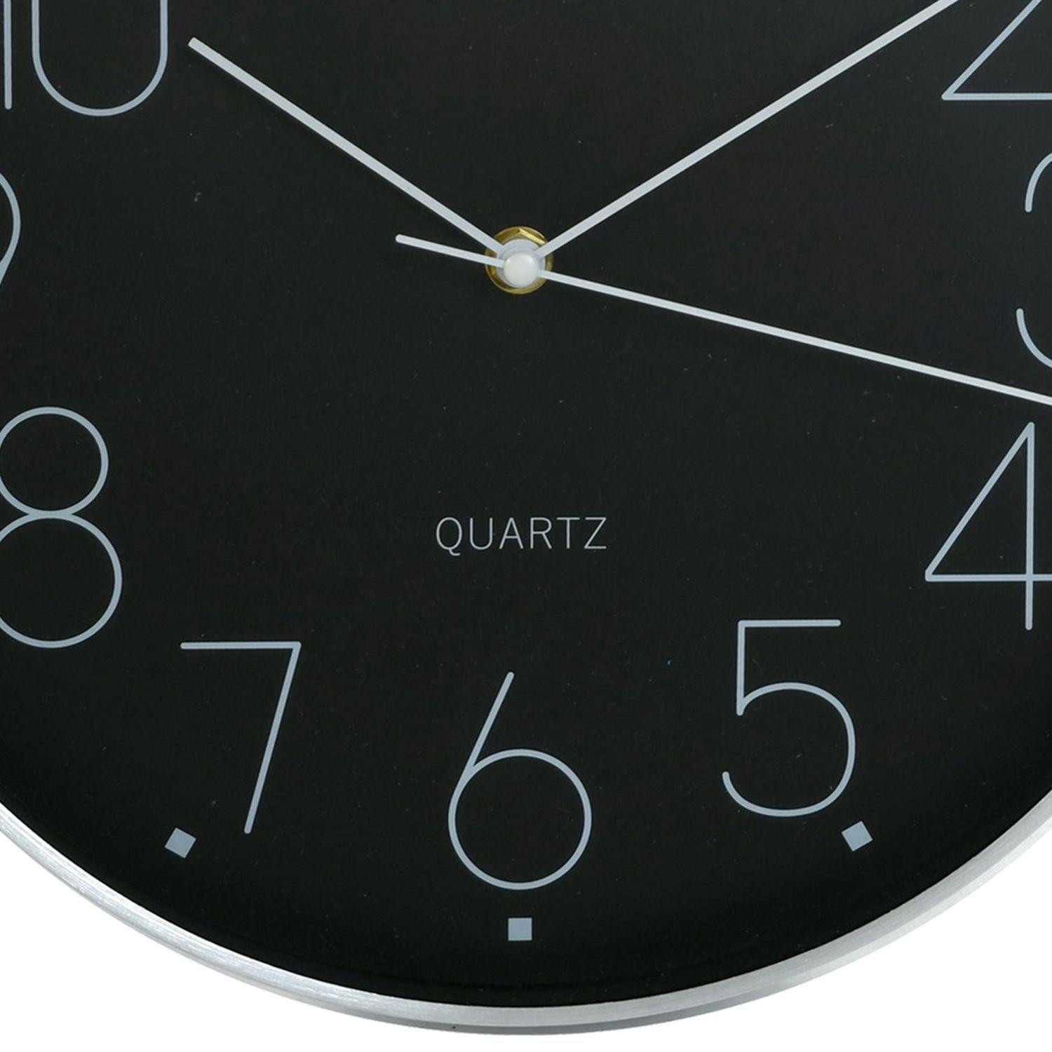 Reloj Mural Decorativo Rennes Black 31 x 4.2 Cms-1