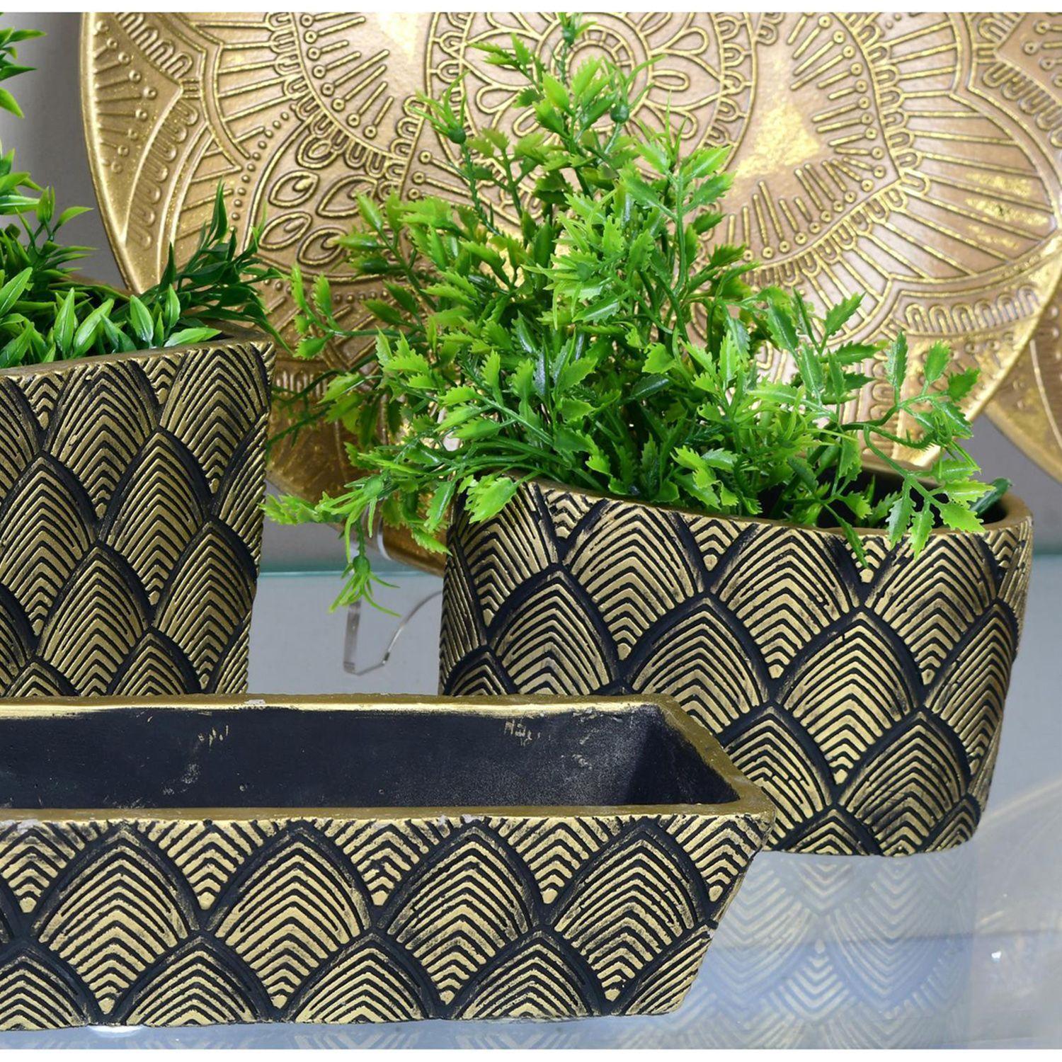 Maceta Decorativa Malaui Ovalada-3