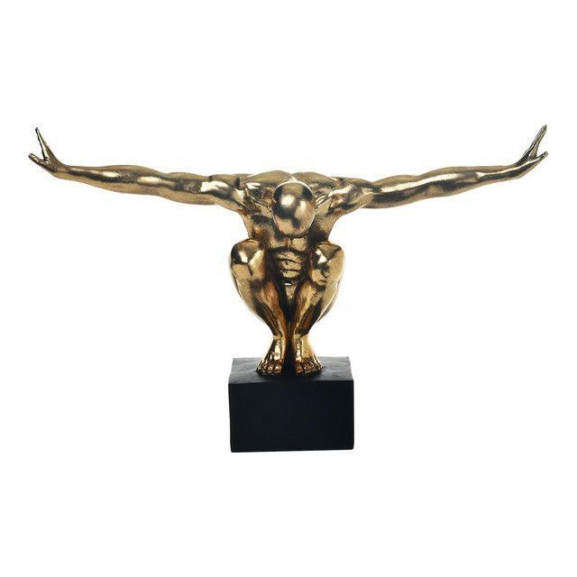 Figura Decorativa Atleta Gold-0