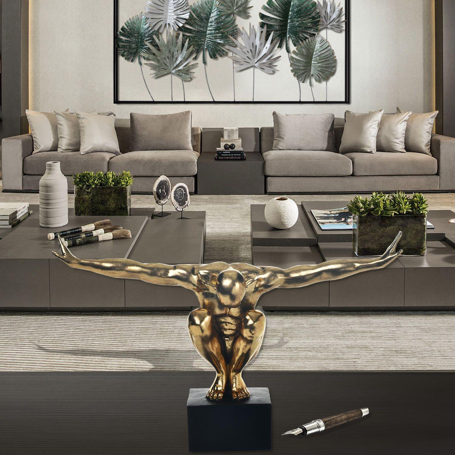 Figura Decorativa Atleta Gold-3